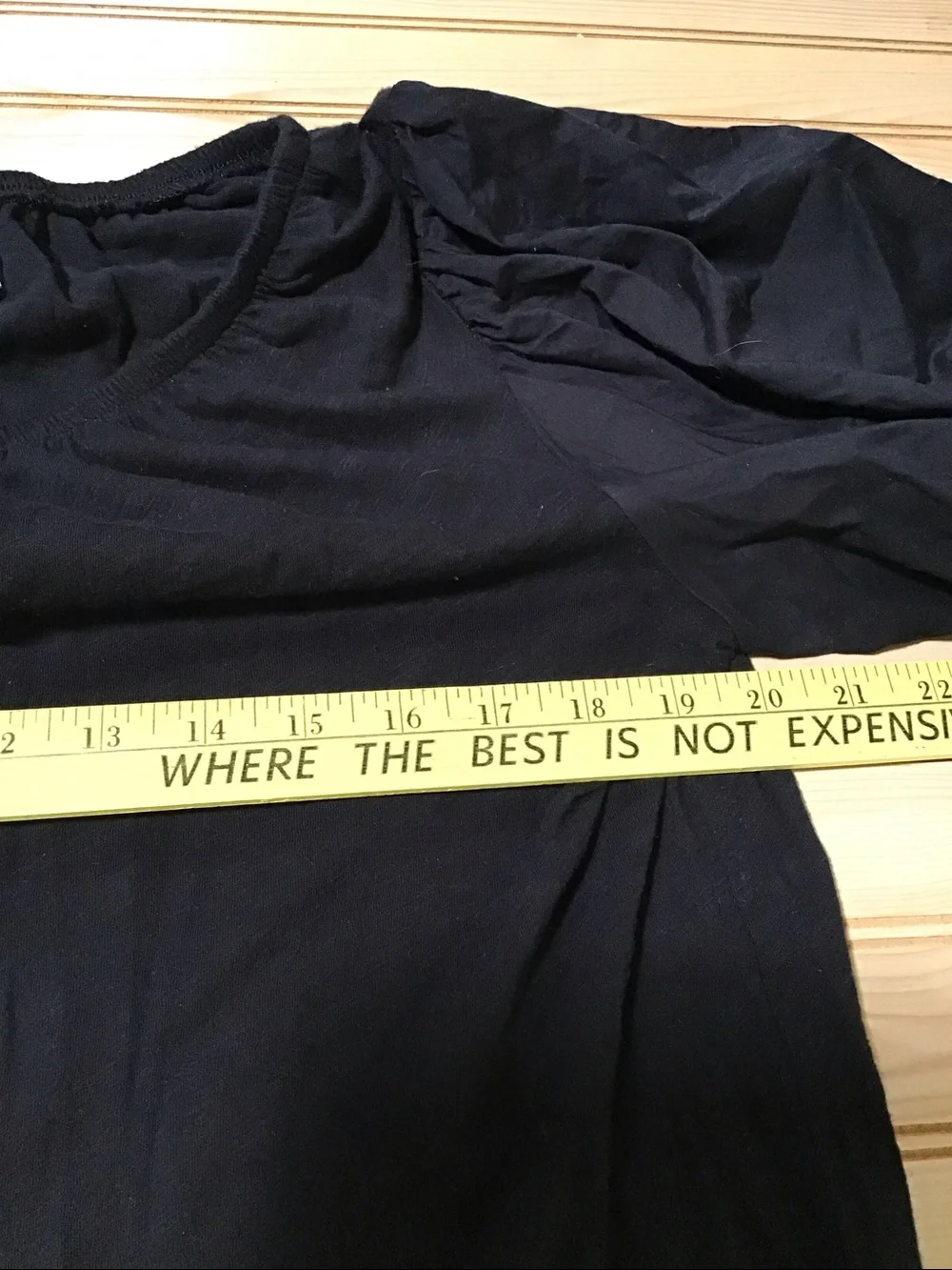 Old Navy Slub Knit Puff Sleeve 100% Cotton Peasant Top Cottage core Whimsigoth
